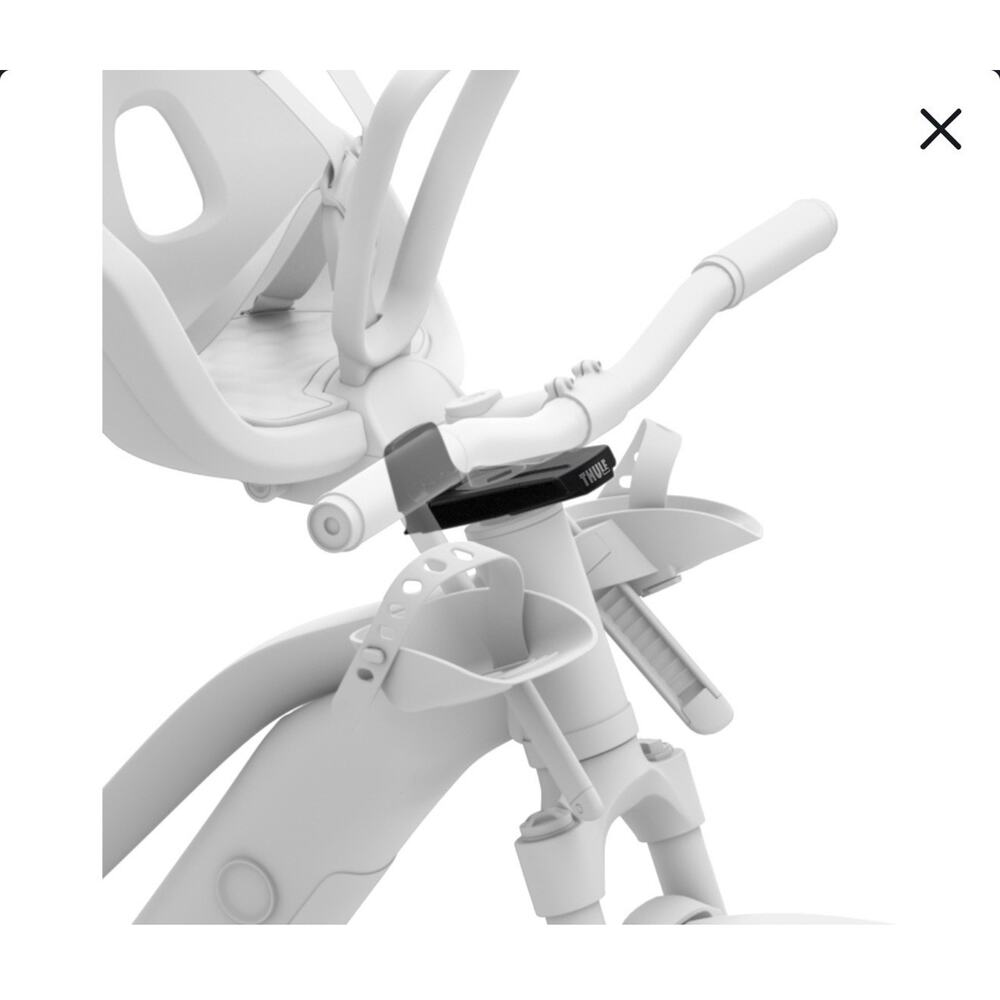 Thule Yepp Front Adapter, Black - image 4